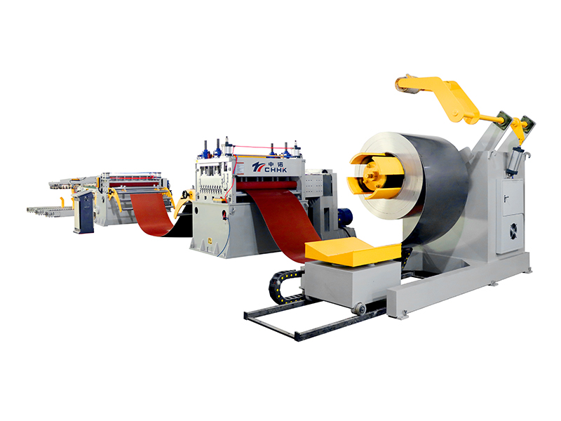 Linha de corte de bobinas de metal ou linha de produção de endireitamento e corte de bobinas de aço ZhongNuo